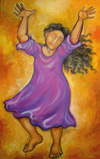 Dance of Joy, an oil painting by Ruth Councelll